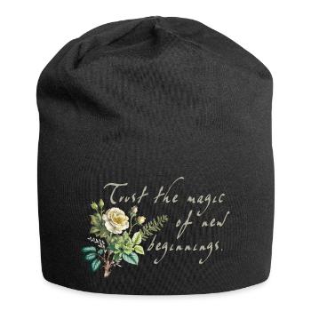 Nouveaux départs - Bonnet en jersey - noir - Devant