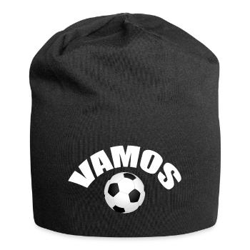 VAMOS - Jersey-Beanie - Schwarz - Vorne
