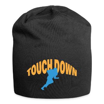 TOUCH DOWN - Jersey Beanie - black - Front