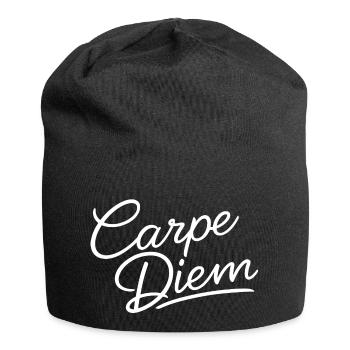 Carpe Diem - Bonnet en jersey - noir - Devant