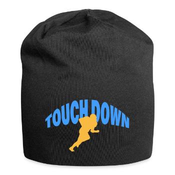 TOUCH DOWN - Jersey Beanie - black - Front