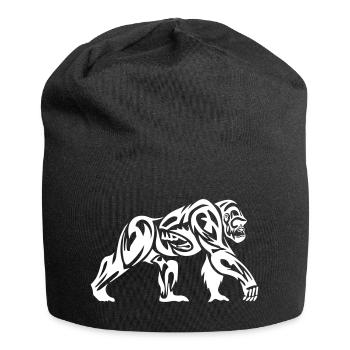Gorilla Tribal - Jersey-Beanie - Schwarz - Vorne