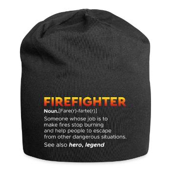 Fire brigade - Jersey Beanie - black - Front