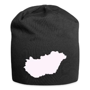 Pays hongrois - Bonnet en jersey - noir - Devant