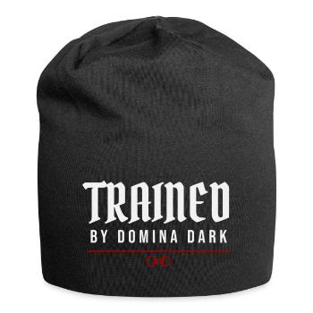Trained By Domina Dark – Submission Identity - Jersey Beanie - black - Front