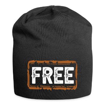 Free - Jersey Beanie - black - Front