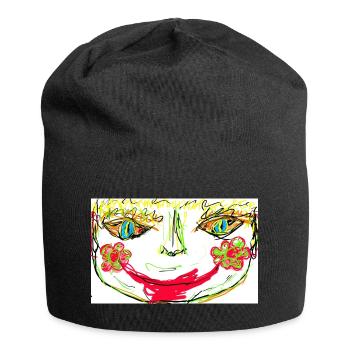 Virágos. - Jersey Beanie - black - Front