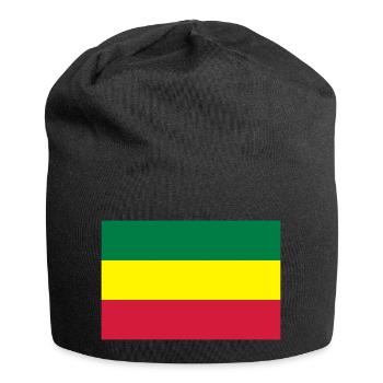 Reggae - Jersey Beanie - black - Front