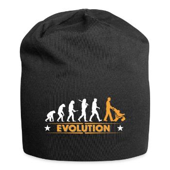 Walking Dad - Evolution - Bonnet en jersey - noir - Devant