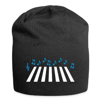 Music Road - Jersey-Beanie - Schwarz - Vorne