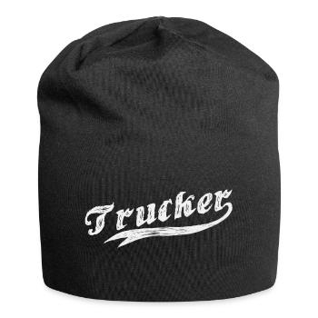Trucker - Jersey Beanie - black - Front
