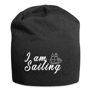 I am Sailing - Jersey-Beanie - Schwarz - Vorne