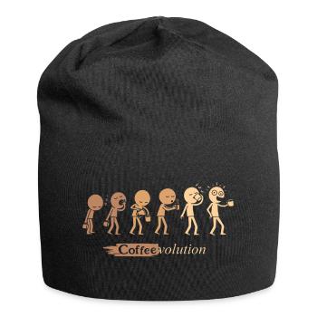 Coffeevolution - Jersey-Beanie - Schwarz - Vorne