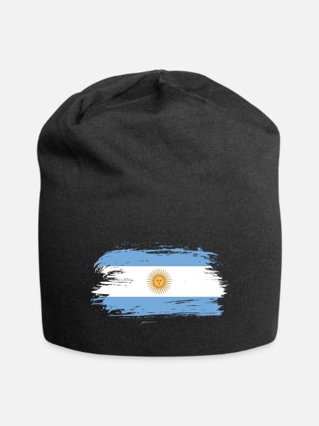 Argentine drapeau / cadeau Amérique du Sud Cordoba - Bonnet en jersey - noir