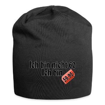 60 - Bonnet en jersey - noir - Devant