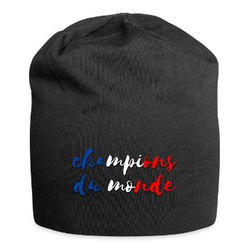 Champions du Monde - Bonnet en jersey - noir - Devant