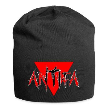 Les antifas - Bonnet en jersey - noir - Devant