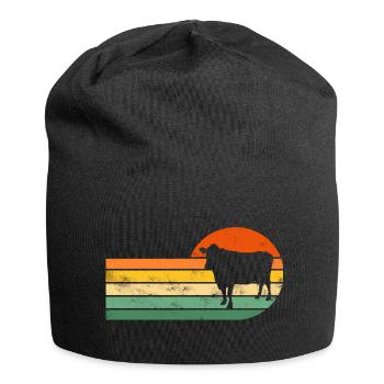 Vache Vaches - Bonnet en jersey - noir - Devant