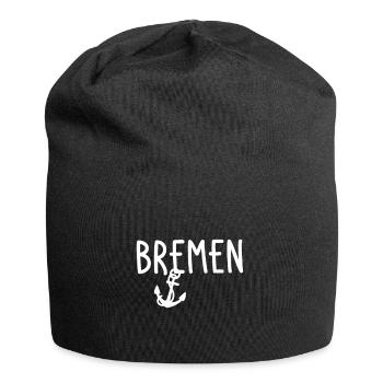 Bremen - Jersey Beanie - black - Front