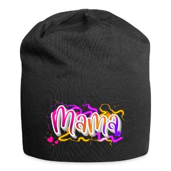 Mom - Jersey Beanie - black - Front