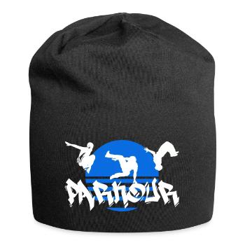 Parkour - Jersey-Beanie - Schwarz - Vorne