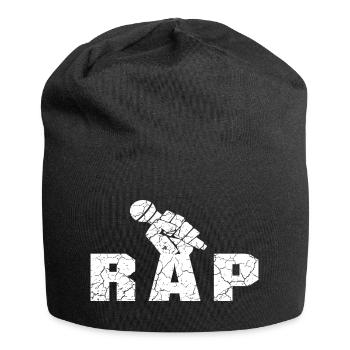 Rap Rapper Rap Style de Musique - Bonnet en jersey - noir - Devant