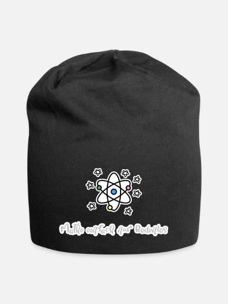 Mathe einfach bodenlos! - Jersey-Beanie - Schwarz