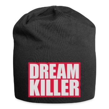 citation pessimiste tueur de rêves - Bonnet en jersey - noir - Devant