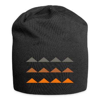 Rune Symbol Gift Ornament Ethnic Spirit Art - Jersey Beanie - black - Front