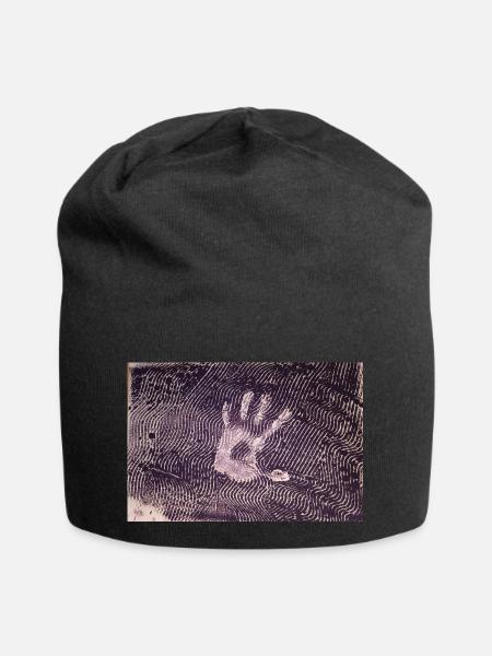 Arrêter - Bonnet en jersey - noir