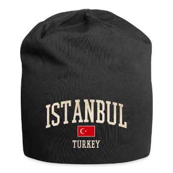 Istanbul - Jersey Beanie - black - Front