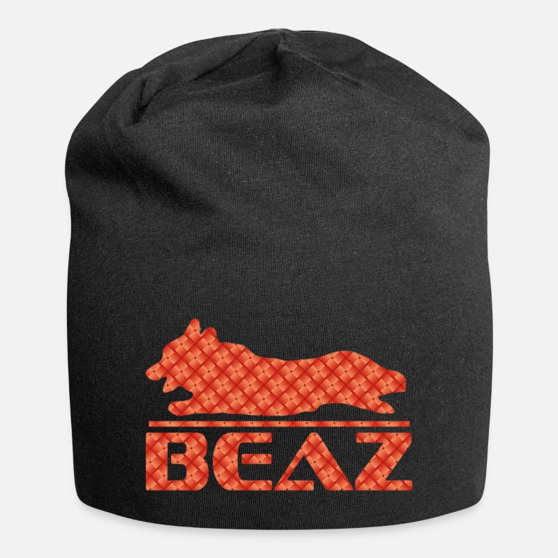 BEAZ Logo 001 - Jersey Beanie - black