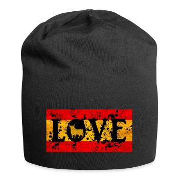 Amour pour l’Espagne - Bonnet en jersey - noir - Devant