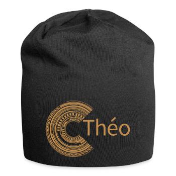 Für Théo - Jersey-Beanie - Schwarz - Vorne