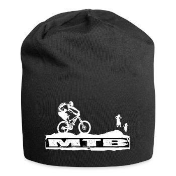 MTB Bike - Jersey-Beanie - Schwarz - Vorne