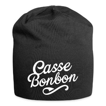 Casse bonbon - Bonnet en jersey - noir - Devant
