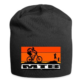 MTB Bike - Jersey-Beanie - Schwarz - Vorne