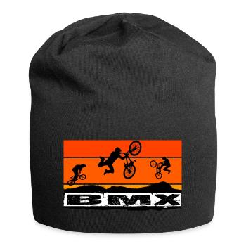 Vélo BMX - Bonnet en jersey - noir - Devant