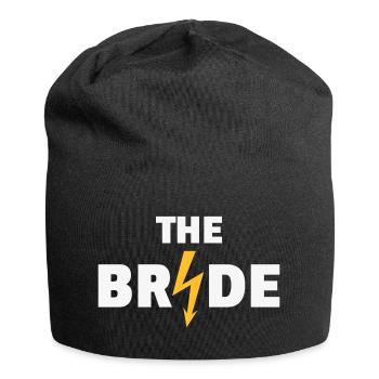 The Bride Flash (Hen Night Party / 2C NEG) - Jersey Beanie - black - Front