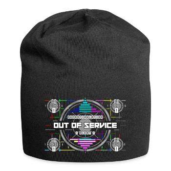 Out of order - Jersey Beanie - black - Front
