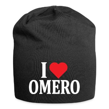 t-shirt I love Homer t-shirt gift idea - Jersey Beanie - black - Front