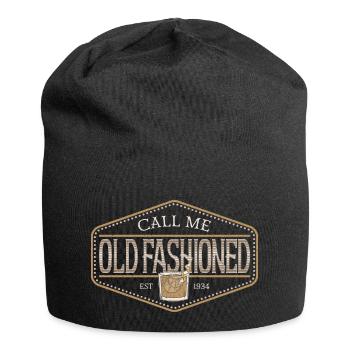 Whisky Call me old fashioned - Jersey-Beanie - Schwarz - Vorne