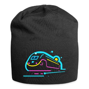 Zug Comic Look - Jersey-Beanie - Schwarz - Vorne