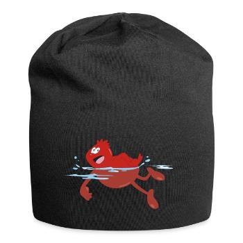 Hello Maestro Floating Blood Cell Hemo - Jersey Beanie - black - Front