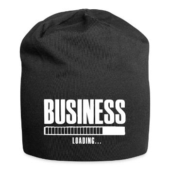 Business Loading Online Business Affiliate - Jersey-Beanie - Schwarz - Vorne