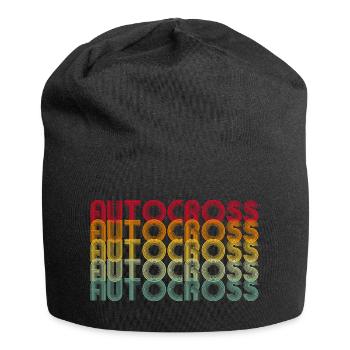 Autocross Stockcar - Jersey-Beanie - Schwarz - Vorne