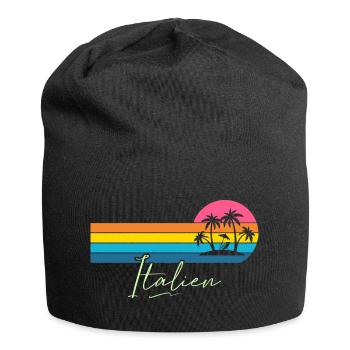 Italy - Jersey Beanie - black - Front