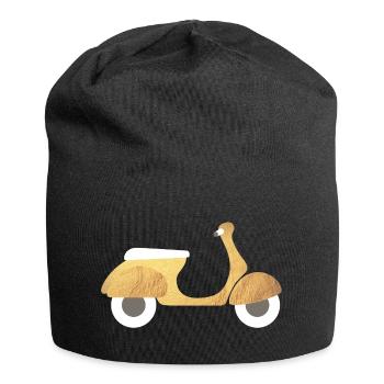 Scooter Gold Luxury Italy Exclusive Retro Vintage - Jersey Beanie - black - Front