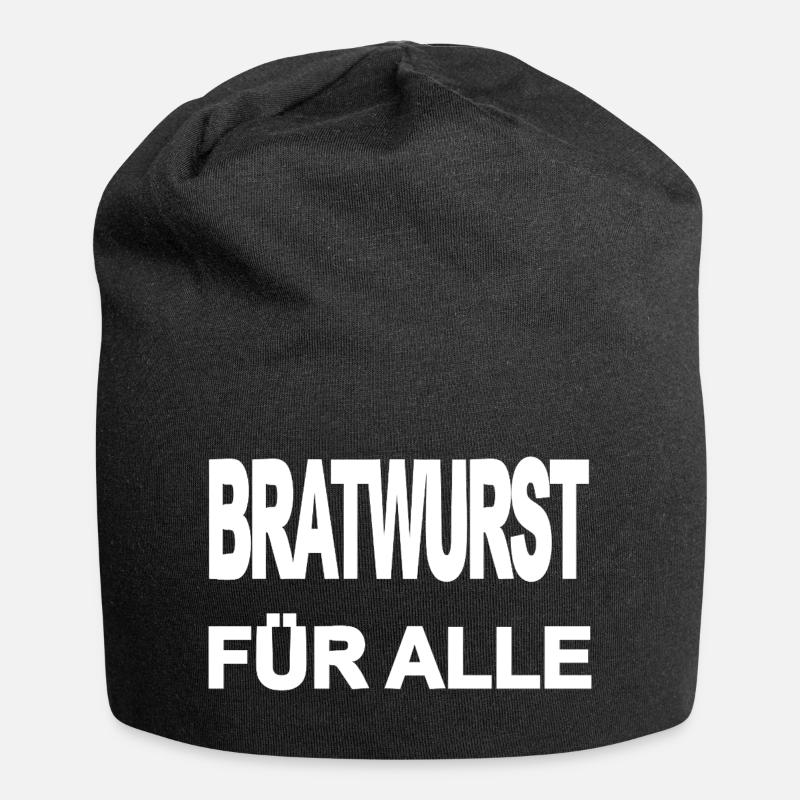 Bratwurst - Jersey-beanie - svart