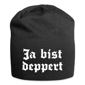 Yes, you're stupid - Jersey Beanie - black - Front